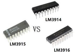 M3914 vs LM3915 vs LM3916: Paaiškinti pagrindiniai skirtumai