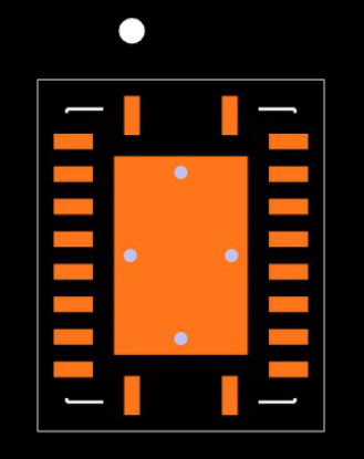 LM5145RGYR Footprint