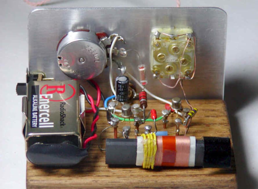 Elements of Crystal Radio Set Circuits