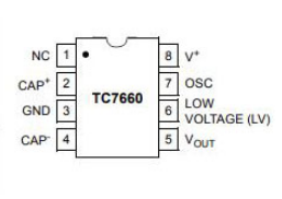 TC7660COA Pinout