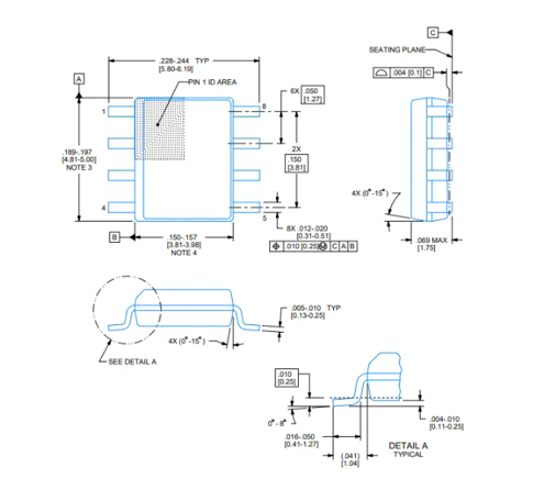 Package design of LM358P