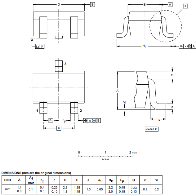 SOT323 Package Outline